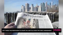 NYT Takes the Pentagon to Court in a Battle Over the First Amendment News Clip