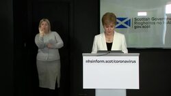 Nicola Sturgeon statement on coronavirus News Clip