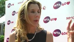 Monica Seles at WTA Women Tour gala evening News Clip