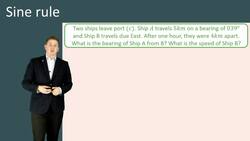 The Ambiguous Case: Using the Sine Rule to Solve Triangles Instructional Video