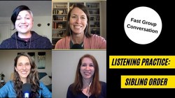 Listening Practice: Is Sibling Order Important? Instructional Video