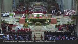 Quebec Cardinal's accuser steps out from anonymity of sexual misconduct suit News Clip
