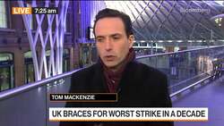UK Update: Almost Half a Million Workers Are on Strike News Clip