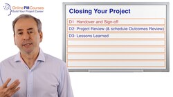 Project Management in a Nutshell: Close Your Project Instructional Video