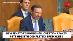 US: Hegseth Freezes, Then Unleashes Strange Response During Senate Grilling News Clip
