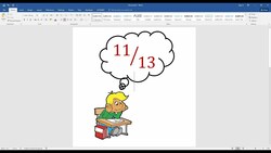 How to Type Fractions in Microsoft Word Instructional Video