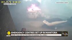Canada: Wildfires force 27,000 to evacuate News Clip