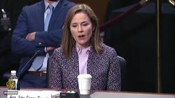 Can Trump pardon himself? Barrett declines to answer News Clip