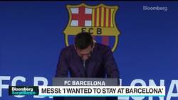 Messi Exits Barcelona With Paris Saint-Germain ‘A Possibility’ News Clip