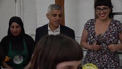 Sadiq Khan comments on crumbling concrete crisis during school visit News Clip