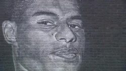 Marcus Rashford mural News Clip