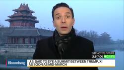 U.S., China Said Near Trade Deal News Clip