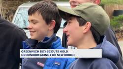 Greenwich Boy Scouts hold groundbreaking ceremony for new Camp Seton bridge News Clip
