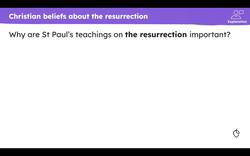Jesus Christ: resurrection and ascension Instructional Video