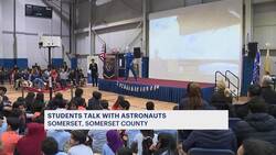 Jersey Proud: Astronauts speak with students at Somerset County school News Clip