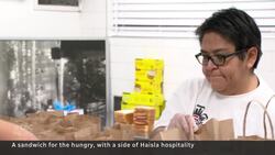 A sandwich for the hungry, with a side of Haisla hospitality News Clip