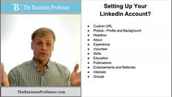 Setting Up Your LinkedIn Profile - Career Development Instructional Video