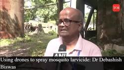 Working in the area to stop breeding of Dengue-causing mosquitoes :KMC Chief Vector Dr Debasish Biswas News Clip