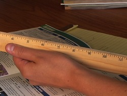 Como medimos la longitud: midiendo la longitud Instructional Video