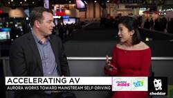 CEO Chris Urmson Says Aurora Is 'Building the Driver' for Driverless Cars News Clip