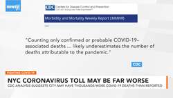 CDC: New York City COVID-19 Deaths May Be Far Higher Than Reported News Clip