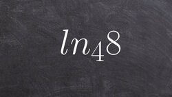 Tutorial - Evaluate Logarithm with a Base 4 of 8 Without a Calculator Instructional Video