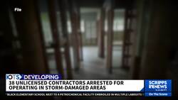 Florida Authorities Arrest 38 Unlicensed Contractors Exploiting Hurricane Victims News Clip