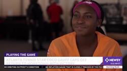 Tennis Star Coco Gauff Caps Off Atlanta Return With Hometown Victory News Clip
