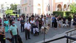 CLEAN : Cyprus: Priests bless pets on World Animal Day News Clip