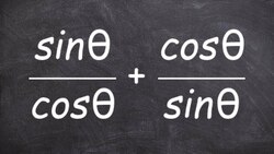 Trig fractions add, subtract and simplify Instructional Video