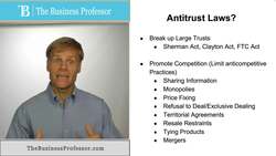 Understanding Antitrust Laws Instructional Video