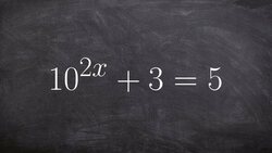 Using inverse operations to help us solve exponential equations Instructional Video