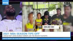 2021 NBA Season Tips Off With Clippers Over Lakers News Clip