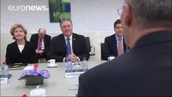 Pompeo meets with NATO in Brussels News Clip