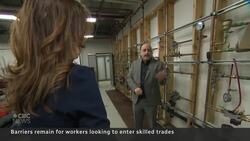 Skilled trades workers in demand but barriers exist News Clip