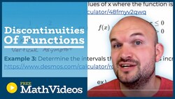 Discontinuities of Functions Instructional Video