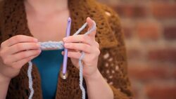 How to Do a Single Crochet Stitch Instructional Video