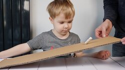 How to Make a Marble Run with Foil Instructional Video