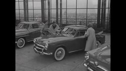 1953 Paris Car Show News Clip