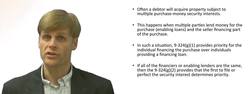 Priority of Multiple Purchase Money Security Interests Instructional Video