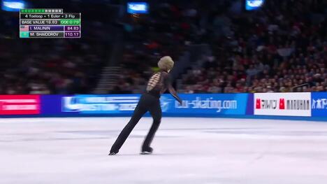 American Ilia Malinin defends world figure skating title with dazzling performance