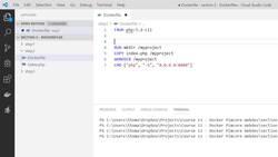 Docker Dockerfile and Docker Compose 2020 Ready - Use a custom PHP Development Server inside a Container based on a Dockerfile Instructional Video