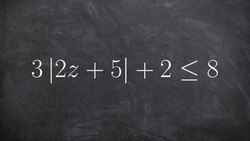 Learn how to solve absolute value inequalites by creating compound inequalities Instructional Video