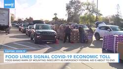 Massive Holiday Food Lines Reveal Deep Economic Toll Of Pandemic News Clip