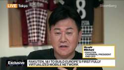 Rakuten CEO on 1&1 Partnership, Chip Shortage, Olympics News Clip