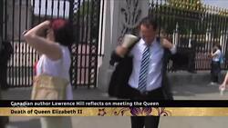 Canadian author Lawrence Hill on his 'mixed experience' meeting Queen Elizabeth News Clip