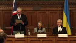 Olena Zelenska receives a standing ovation from MPs ahead of speech  News Clip
