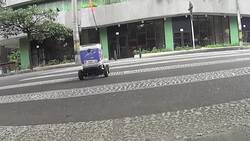 Robots help deliver goods in Colombia amid lockdown News Clip