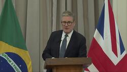 Starmer on Putin, farmers and Elon Musk at G20 press conference News Clip