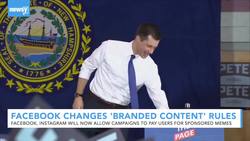 Facebook Is Now Letting Political Campaigns Sponsor 'Branded Content' News Clip